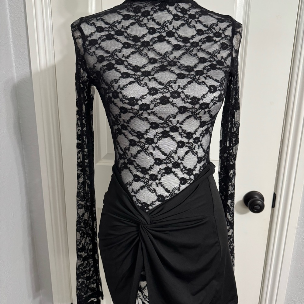 Black Lace Dress